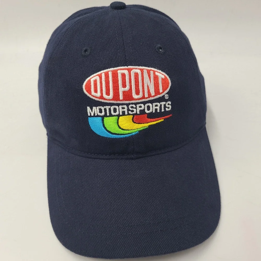 Vintage‎ Jeff Gordon Hat Strapback Chase Blue NASCAR #24 DuPont Motorsports Men